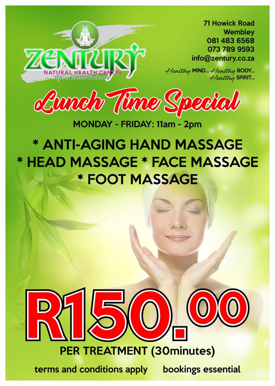 Lunch Time Massage Specials